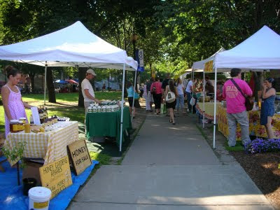 Scenes from the Burlington Farmers Market