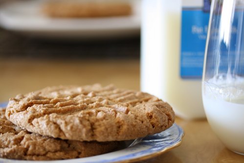 Giant Peanut Butter Cookies