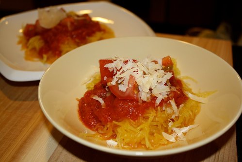 Spaghetti Squash "Pasta"