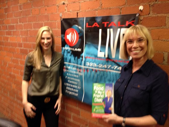 Caroline Kaufman radio interview at LA Talk Live! Here's to Your Health show