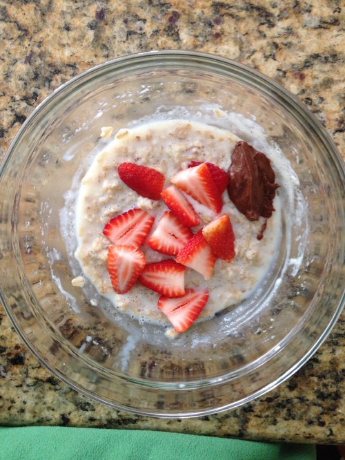 Strawberry Oatmeal Nut Butter