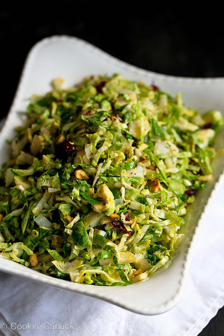 Saint Patrick's Day Brussels Sprouts Salad