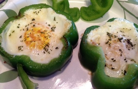 Irish Bell Pepper Eggs