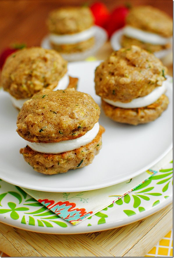 Leave it to Iowa Girl Eats to turn zucchini into whoopie pies (love that girl!)