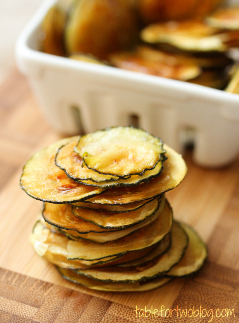 Just three ingredients: zucchini, olive oil, and salt