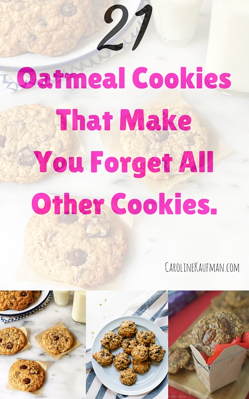 21 Oatmeal Cookies That'll Make You Forget All Other Cookies
