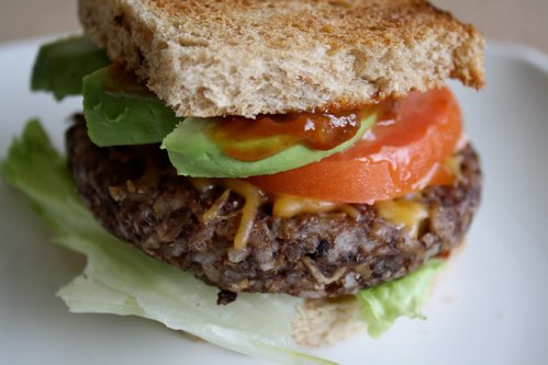 BBQ Black Bean Burger