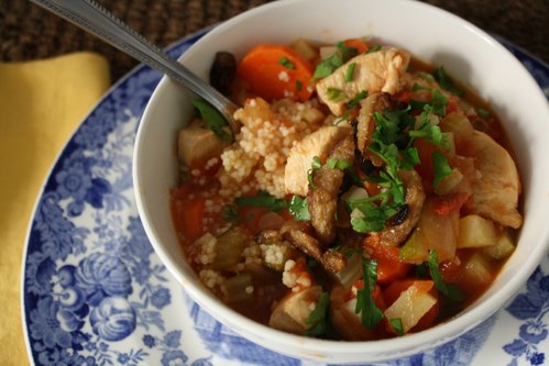 Chicken, Vegetable & Couscous Stew