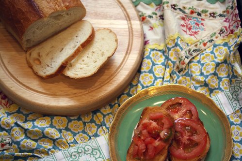 Pan con Tomate