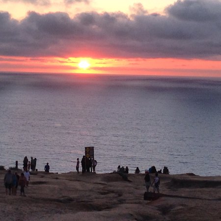 I was in San Diego this weekend and randomly found the most perfect sunset-viewing spot. I love when that happens.