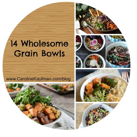 A Roundup of 14 Wholesome Grain Bowls - @sweetfoodie