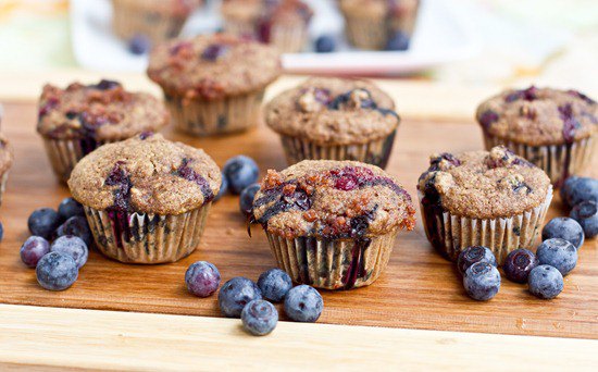 28 Healthy Whole Grain Muffins