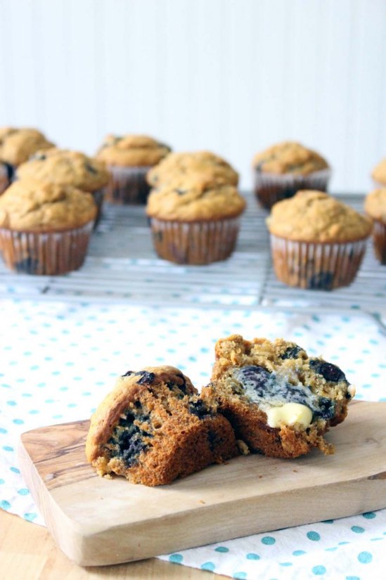 28 Healthy Whole Grain Muffins