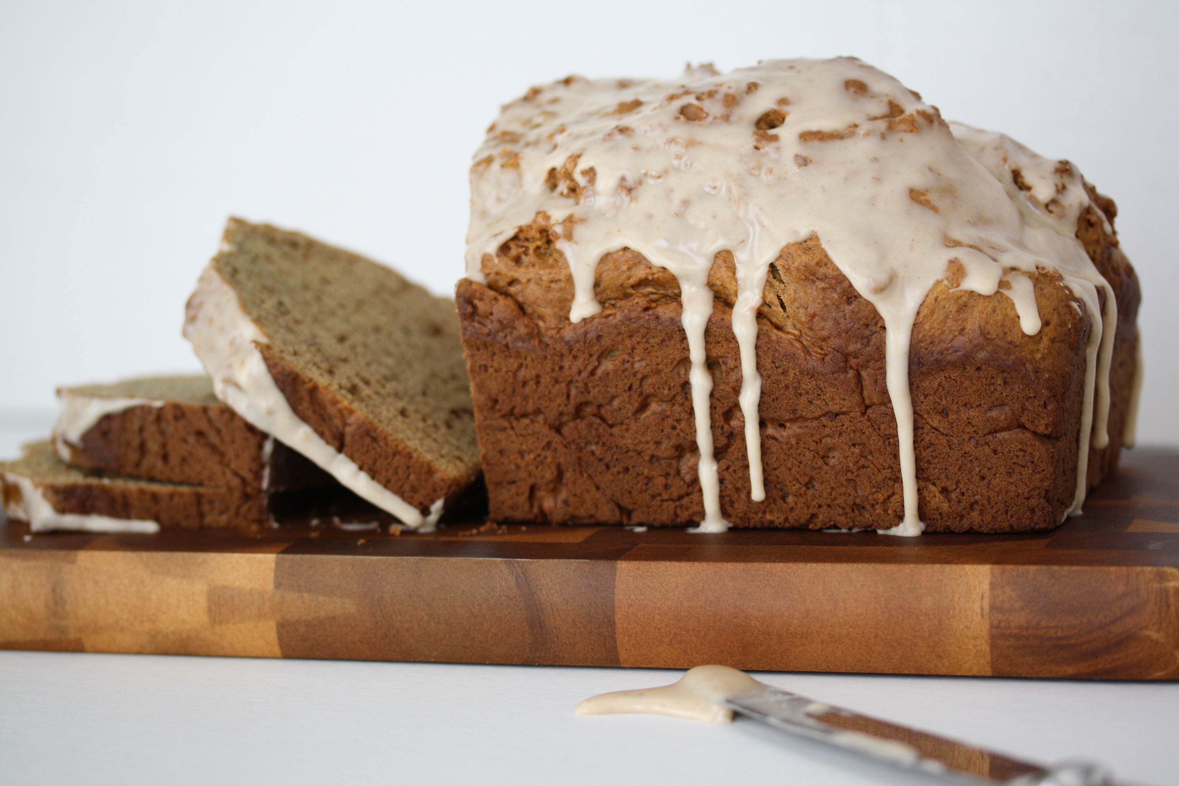 Whole Grain Caramelized Banana Bread with Einkorn Wheat