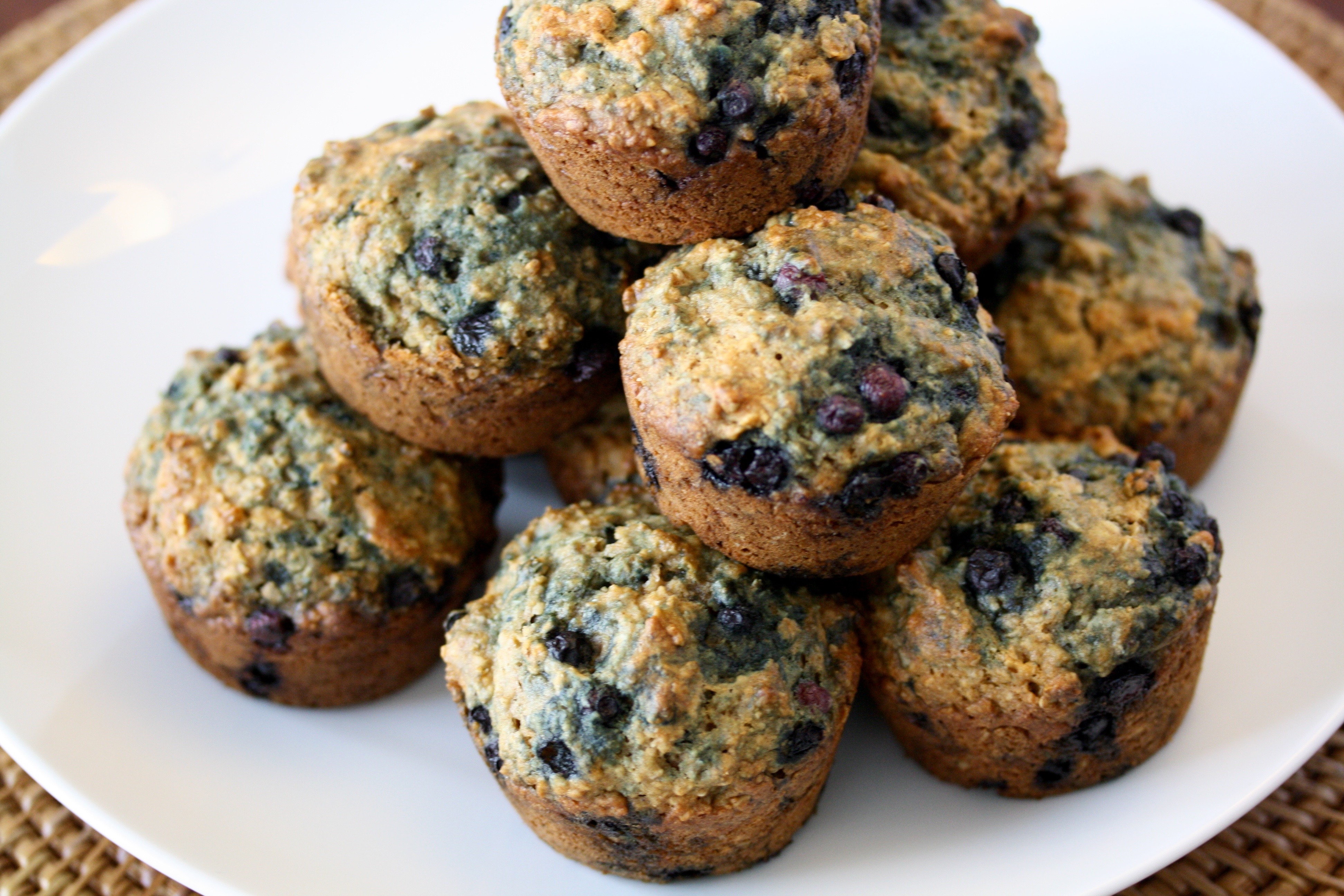 Blueberry Oatmeal Muffins