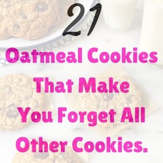 21 Oatmeal Cookies That'll Make You Forget All Other Cookies